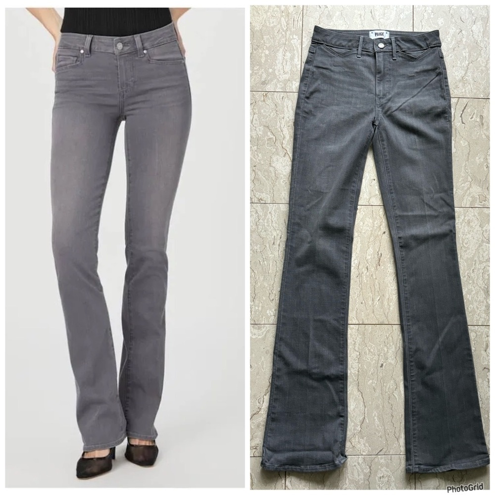Paige High Rise Manhattan Grey NWOT